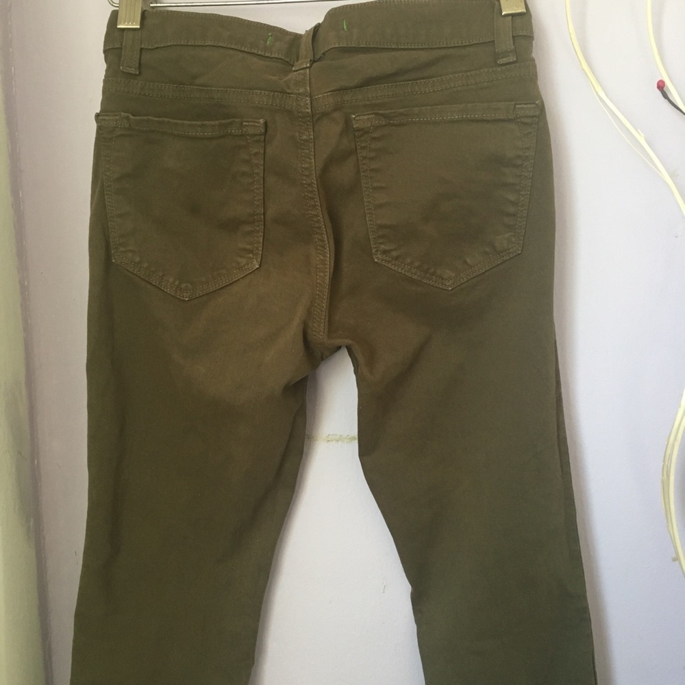 J Brand The Skinny Moriah Olive Jeans - Picture 5 of 8